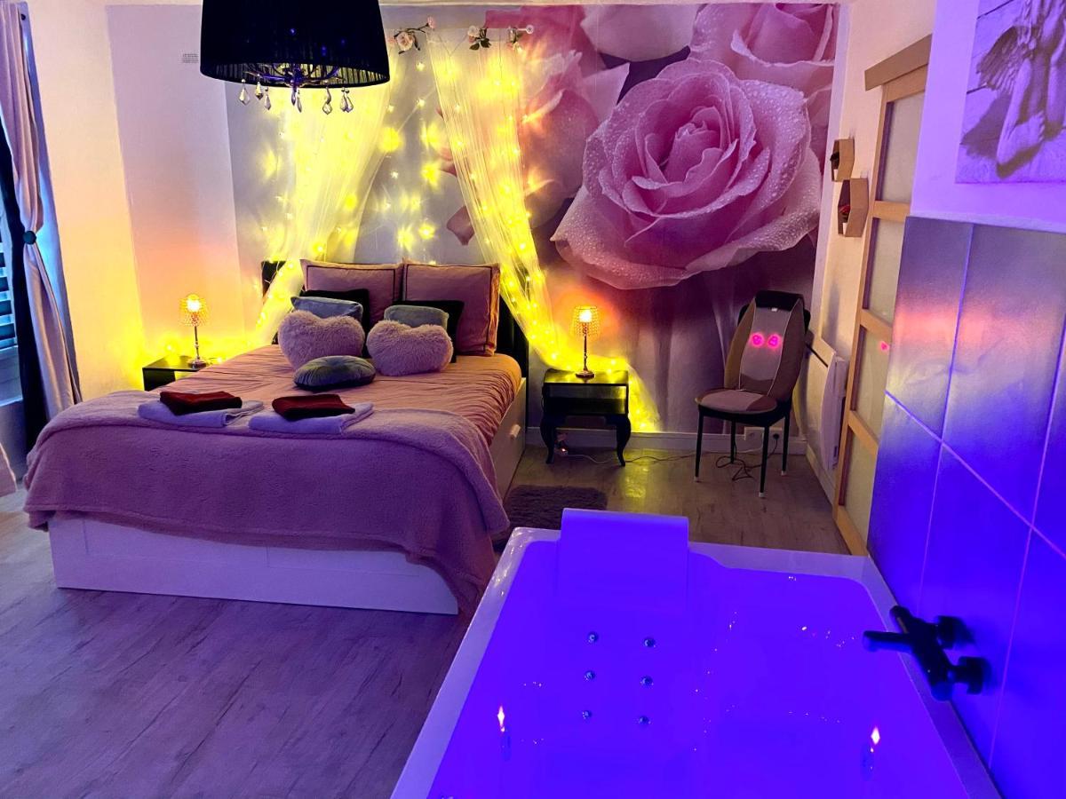 Cosy&spa Luxe Jacuzzi Sauna Cristal Love hôtel